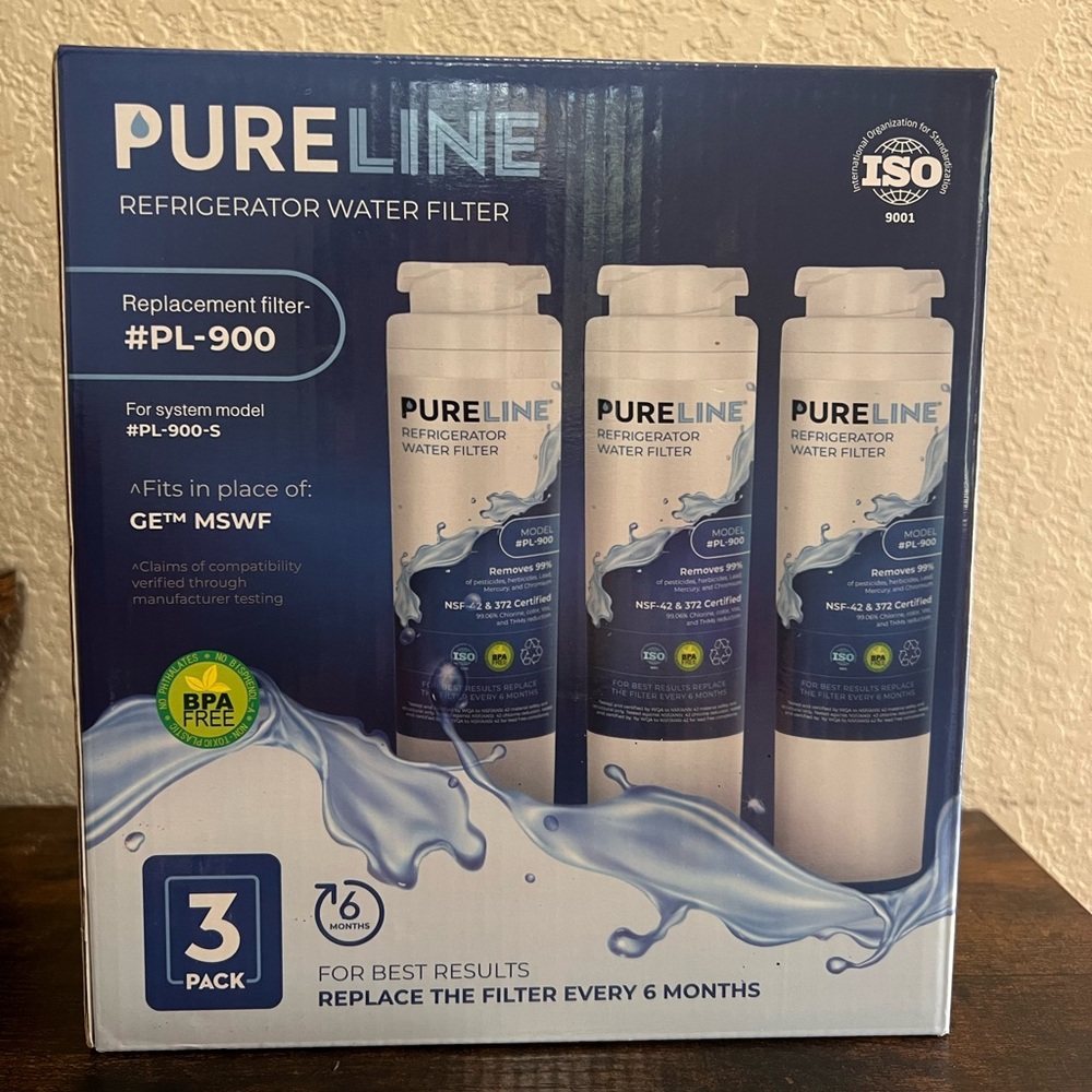 PURE LINE Refrigerator Water Filter PL-900 NIB